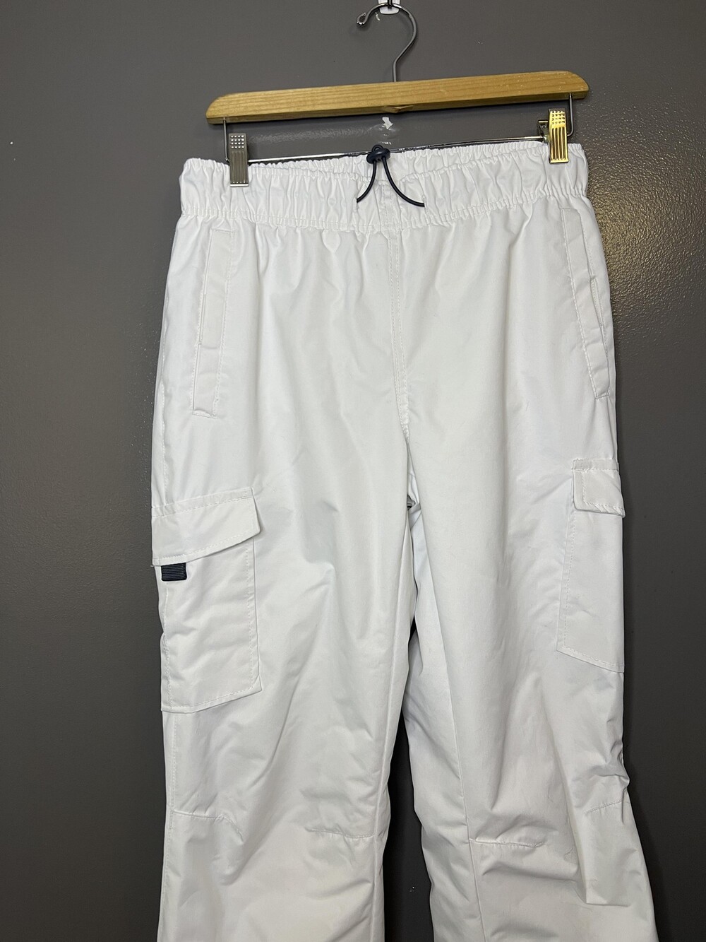 Arctix Pants Womens Medium White Insulated Snow Ski Cargo Water Resistant 5K